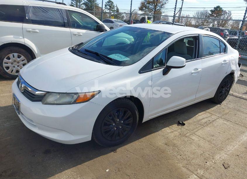 Photo 2 of 2012 Honda Civic LX (VIN 2HGFB2F57CH328889)