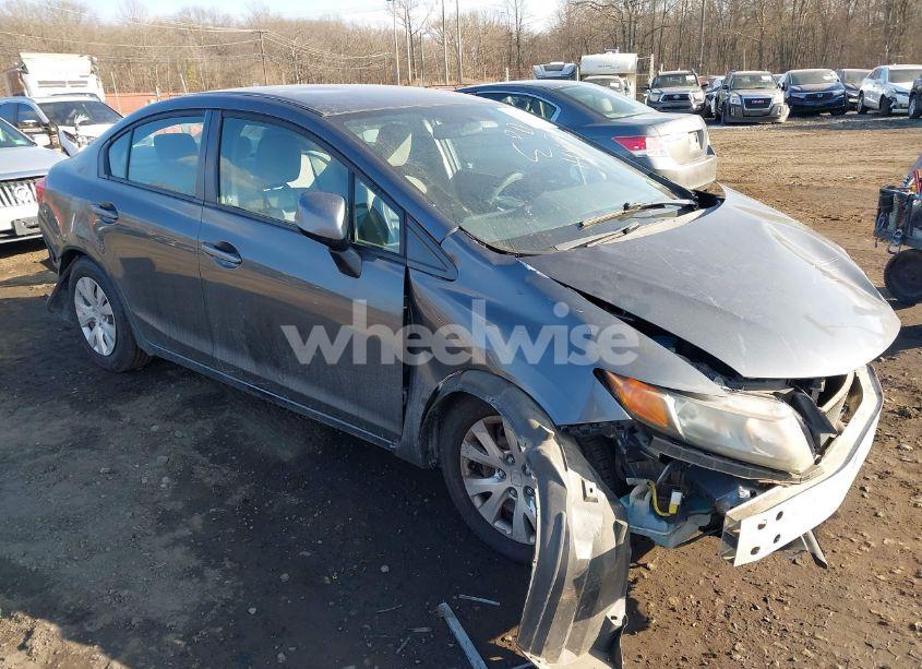 Photo 18 of 2012 Honda Civic SDN LX (VIN 2HGFB2F57CH330657)