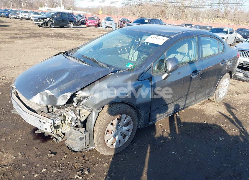 Photo 2 of 2012 Honda Civic SDN LX (VIN 2HGFB2F57CH330657)