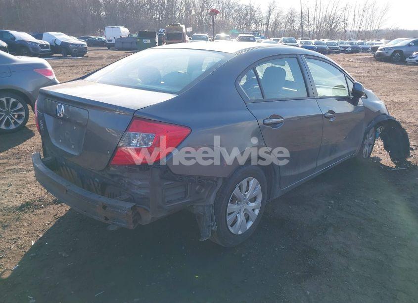 Photo 4 of 2012 Honda Civic SDN LX (VIN 2HGFB2F57CH330657)