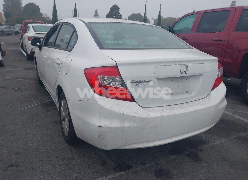 Photo 3 of 2012 Honda Civic SDN LX (VIN 2HGFB2F57CH330979)