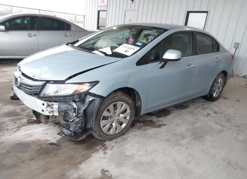 Photo 2 of 2012 Honda Civic SDN LX (VIN 2HGFB2F57CH516571)