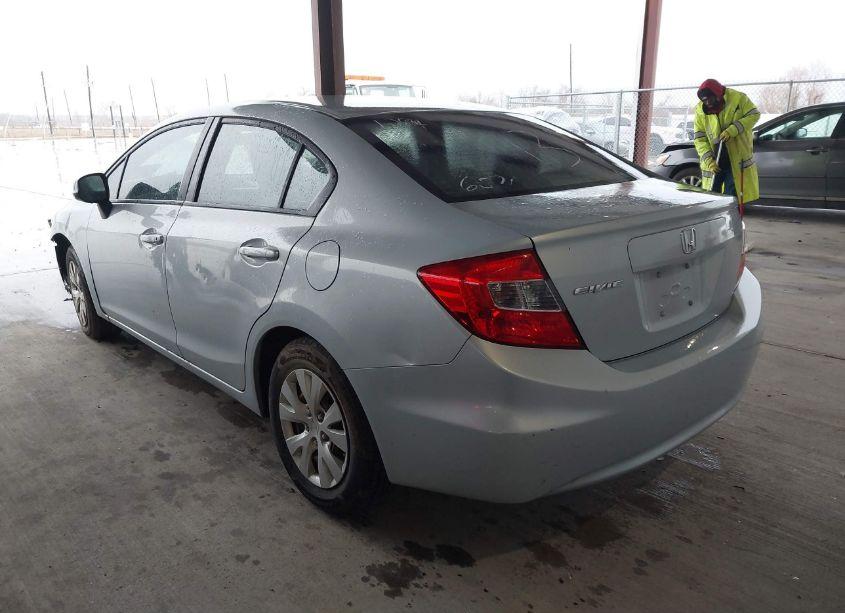 Photo 3 of 2012 Honda Civic SDN LX (VIN 2HGFB2F57CH516571)