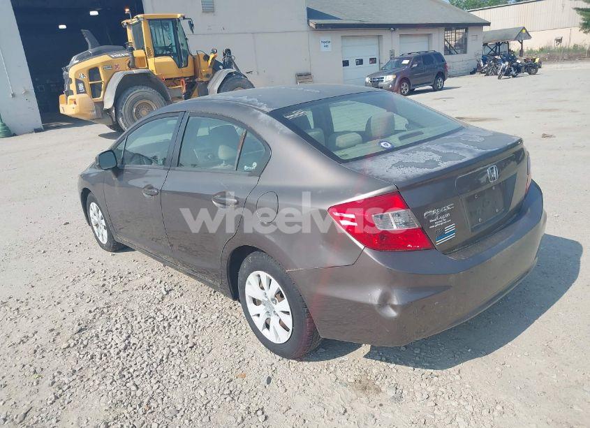 Photo 3 of 2012 Honda Civic LX (VIN 2HGFB2F57CH539137)