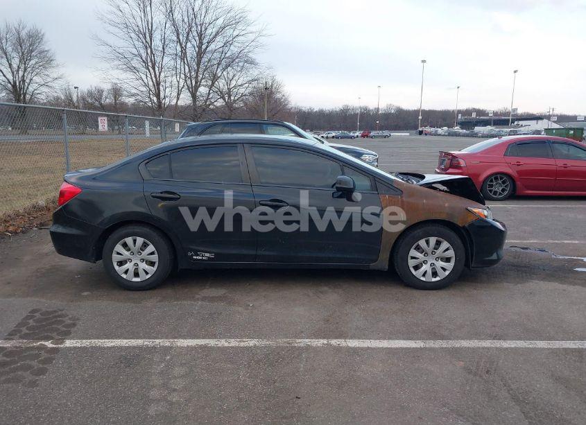 Photo 13 of 2012 Honda Civic SDN LX (VIN 2HGFB2F57CH567133)