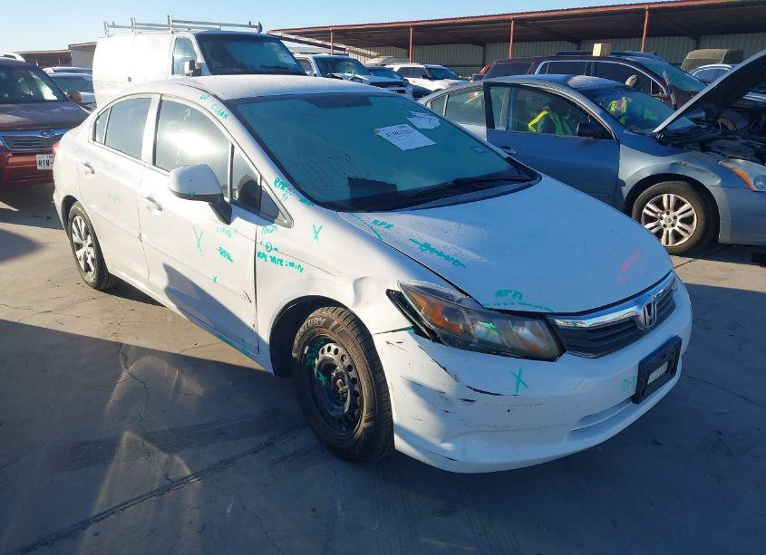 2012 Honda Civic LX (VIN 2HGFB2F57CH567553) main photo