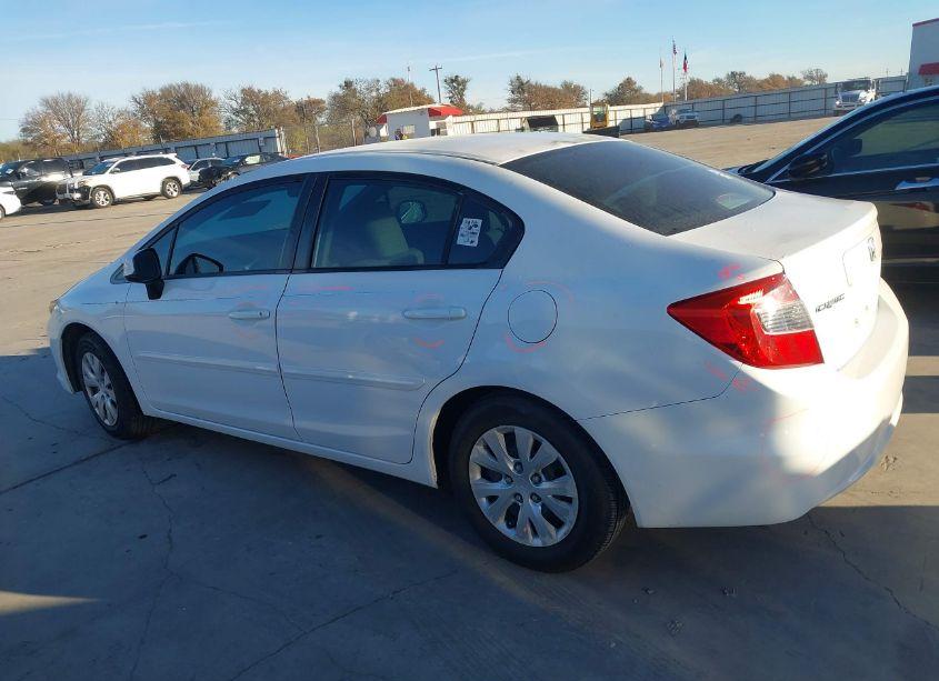 Photo 14 of 2012 Honda Civic LX (VIN 2HGFB2F57CH567553)