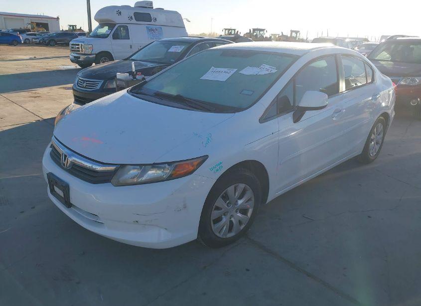 Photo 2 of 2012 Honda Civic LX (VIN 2HGFB2F57CH567553)