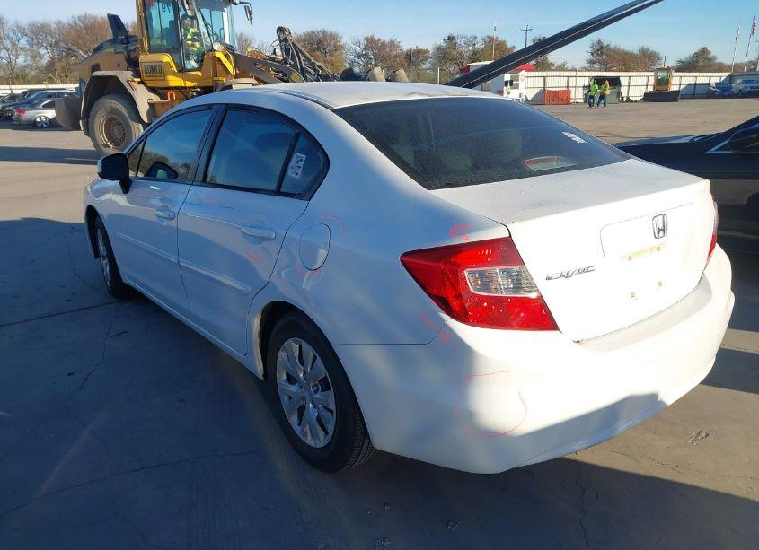 Photo 3 of 2012 Honda Civic LX (VIN 2HGFB2F57CH567553)