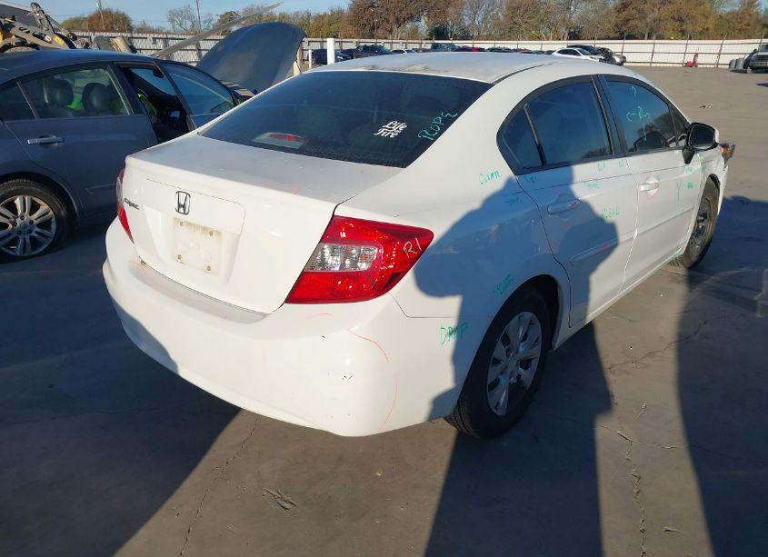 Photo 4 of 2012 Honda Civic LX (VIN 2HGFB2F57CH567553)