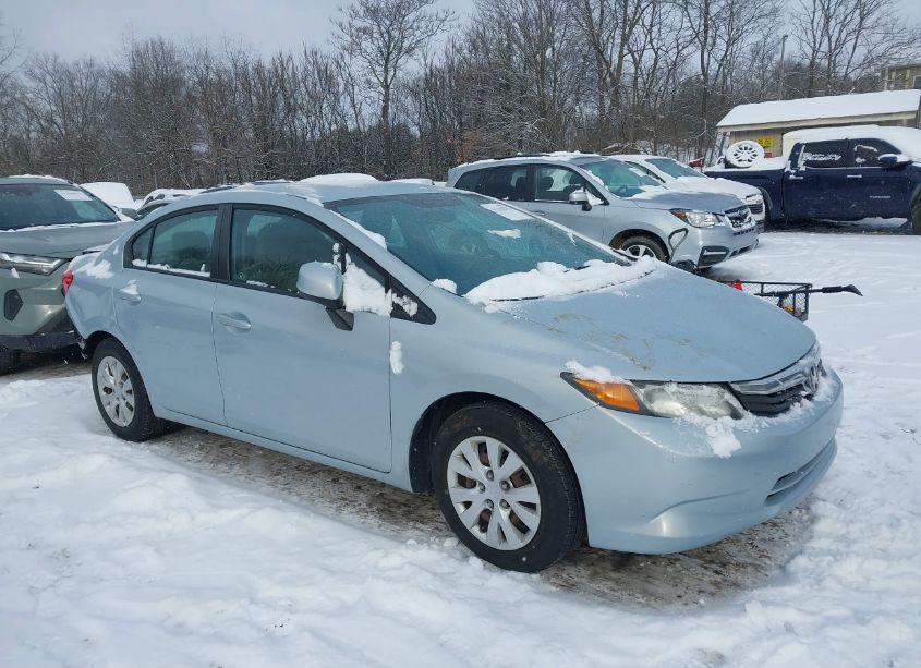 2012 Honda Civic SDN LX (VIN 2HGFB2F57CH581856) main photo