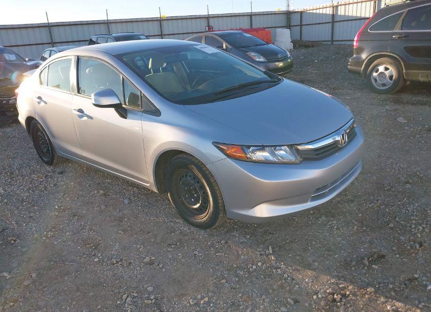 2012 Honda Civic LX (VIN 2HGFB2F57CH588175) main photo
