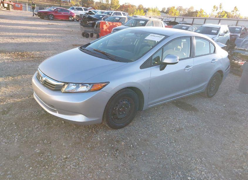 Photo 2 of 2012 Honda Civic LX (VIN 2HGFB2F57CH588175)