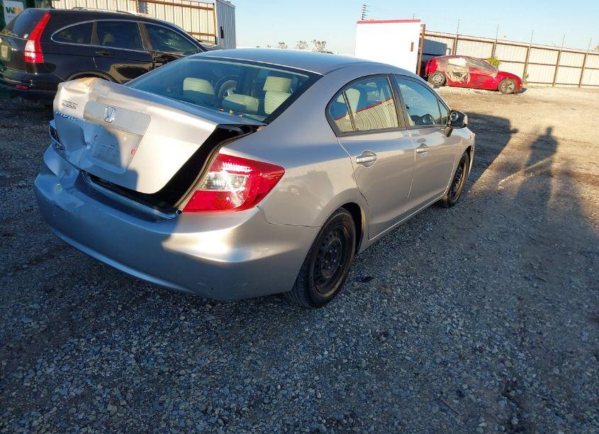 Photo 4 of 2012 Honda Civic LX (VIN 2HGFB2F57CH588175)