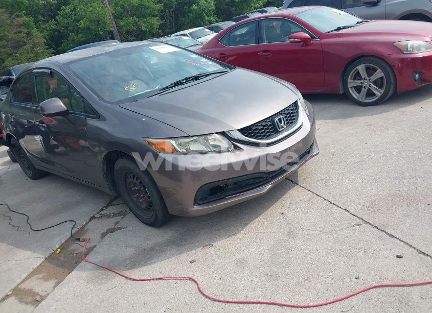 2012 Honda Civic LX (VIN 2HGFB2F57CH593067) main photo