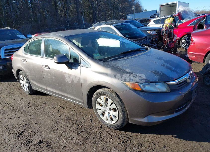 2012 Honda Civic LX (VIN 2HGFB2F57CH594333) main photo