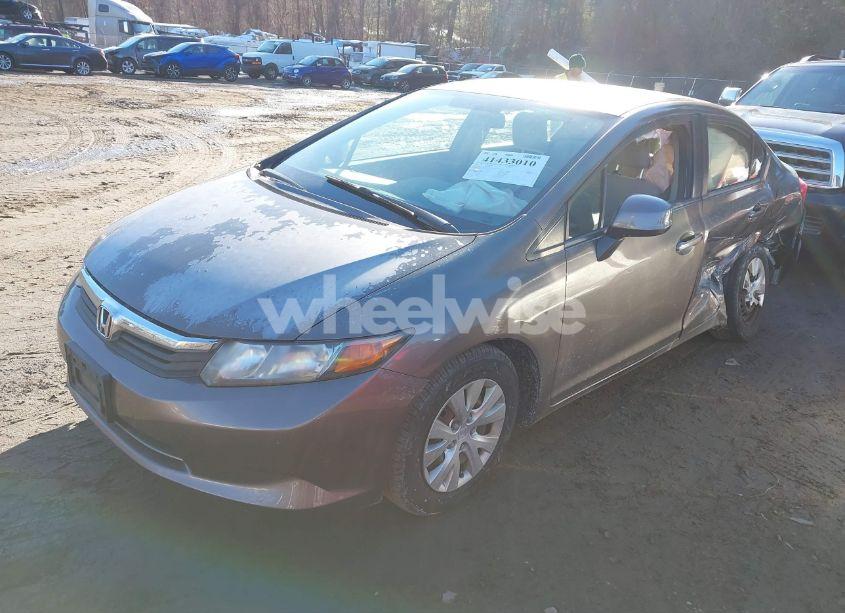 Photo 2 of 2012 Honda Civic LX (VIN 2HGFB2F57CH594333)