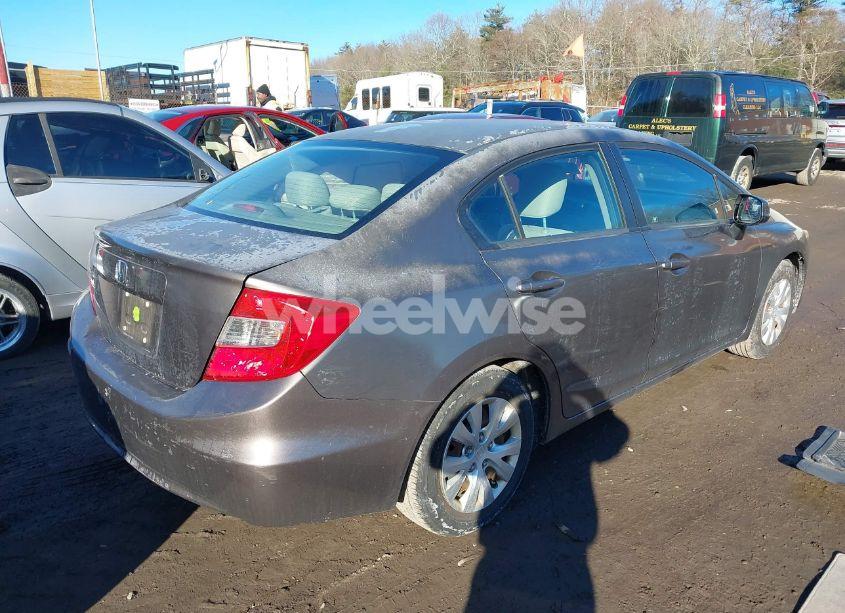 Photo 4 of 2012 Honda Civic LX (VIN 2HGFB2F57CH594333)