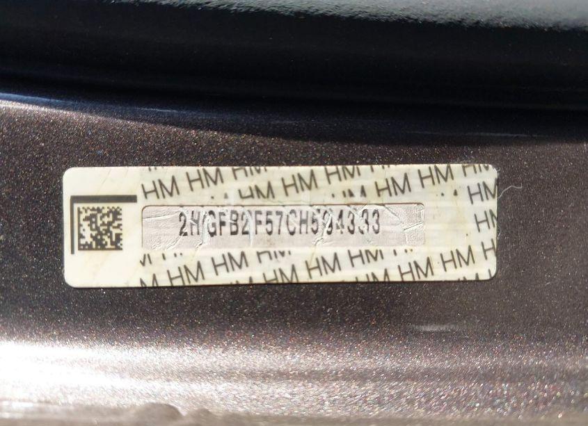 Photo 9 of 2012 Honda Civic LX (VIN 2HGFB2F57CH594333)