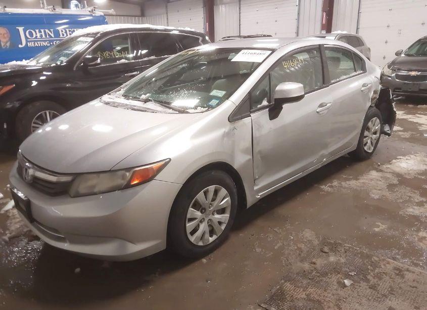 Photo 2 of 2012 Honda Civic SDN LX (VIN 2HGFB2F57CH597667)