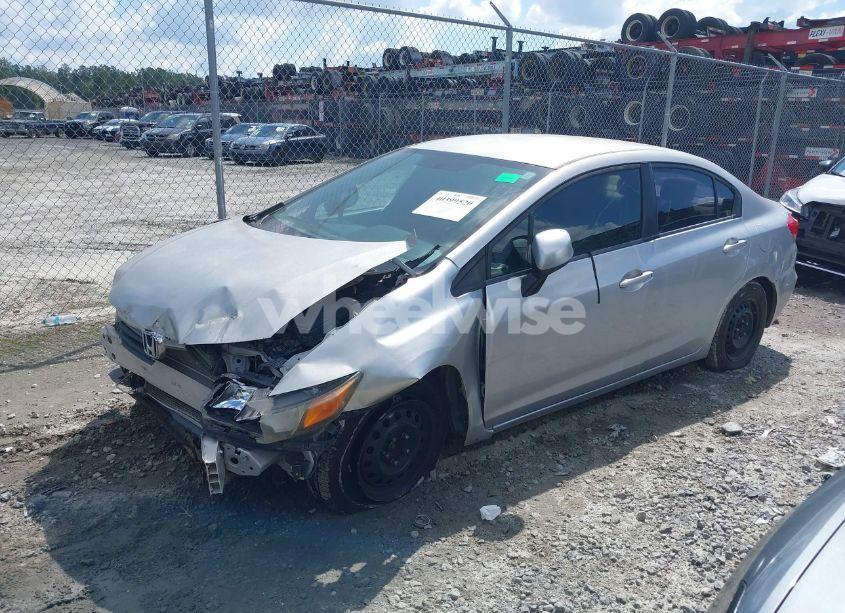 Photo 2 of 2012 Honda Civic LX (VIN 2HGFB2F57CH598446)