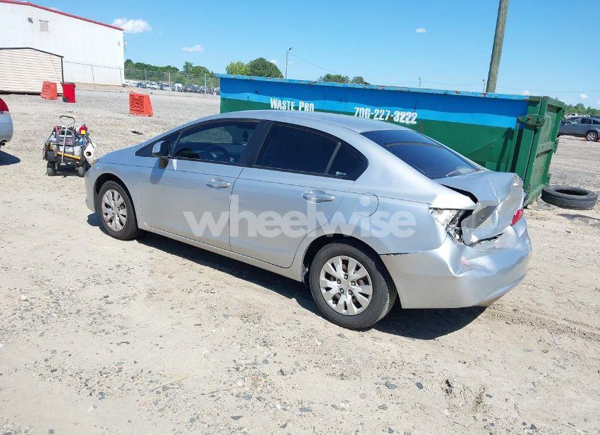 Photo 3 of 2012 Honda Civic LX (VIN 2HGFB2F57CH602477)