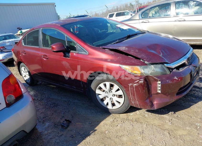 2012 Honda Civic LX (VIN 2HGFB2F57CH606061) main photo