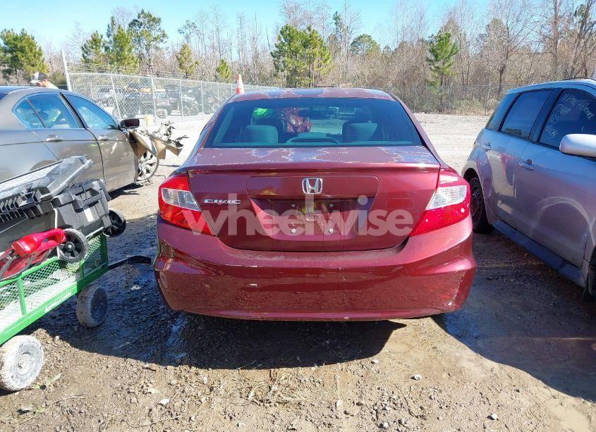 Photo 16 of 2012 Honda Civic LX (VIN 2HGFB2F57CH606061)