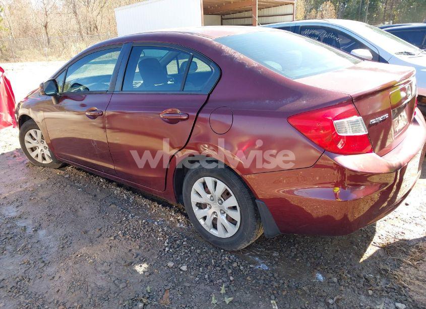 Photo 3 of 2012 Honda Civic LX (VIN 2HGFB2F57CH606061)