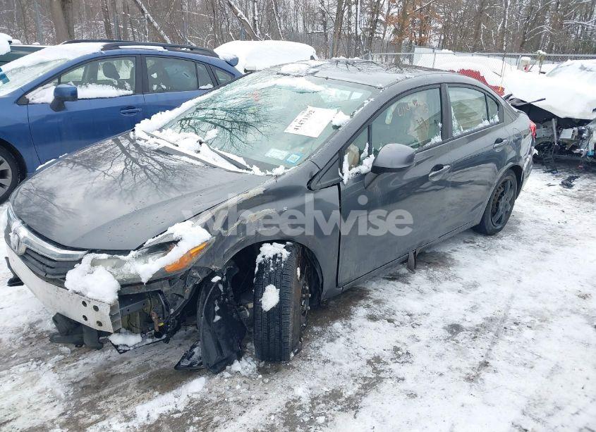 Photo 2 of 2012 Honda Civic LX (VIN 2HGFB2F57CH611311)