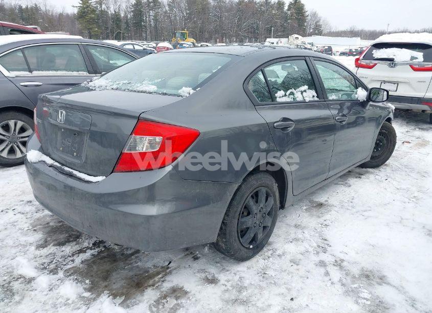 Photo 4 of 2012 Honda Civic LX (VIN 2HGFB2F57CH611311)