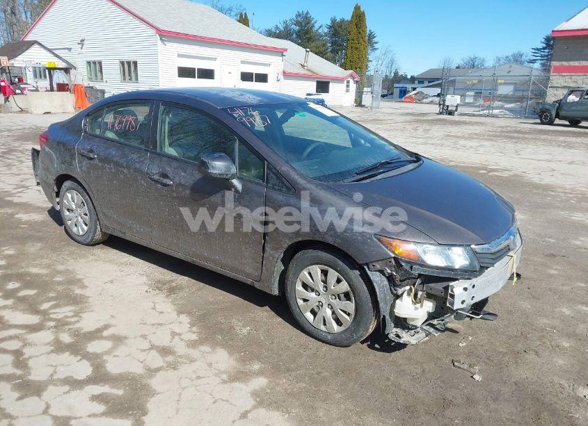 2012 Honda Civic LX (VIN 2HGFB2F57CH612040) main photo