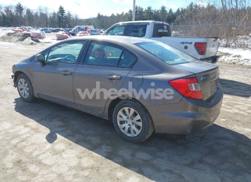 Photo 3 of 2012 Honda Civic LX (VIN 2HGFB2F57CH612040)