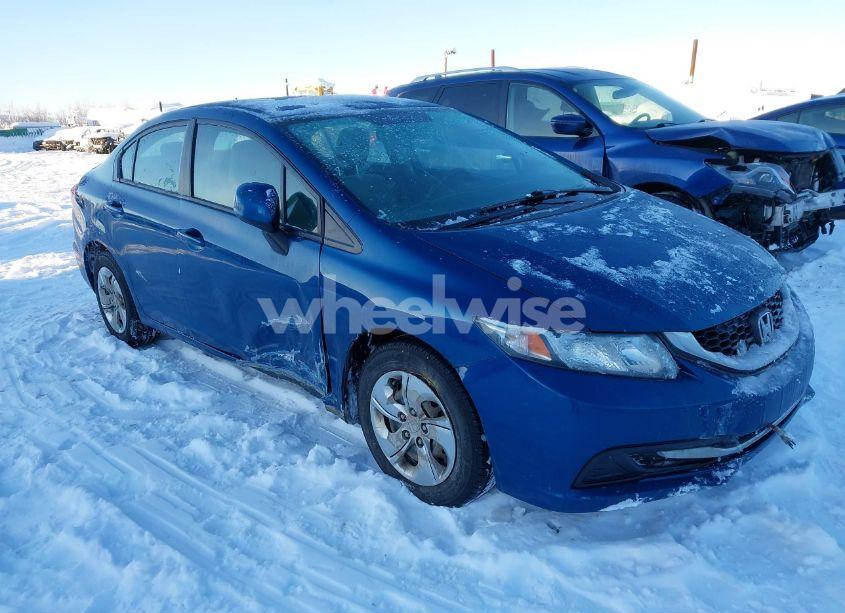 2013 Honda Civic LX (VIN 2HGFB2F57DH504132) main photo