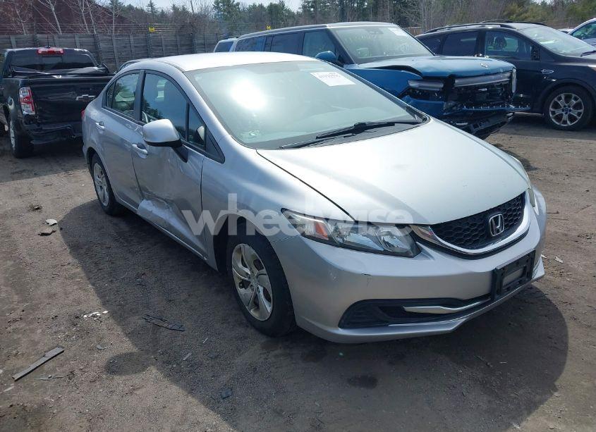 2013 Honda Civic LX (VIN 2HGFB2F57DH506303) main photo