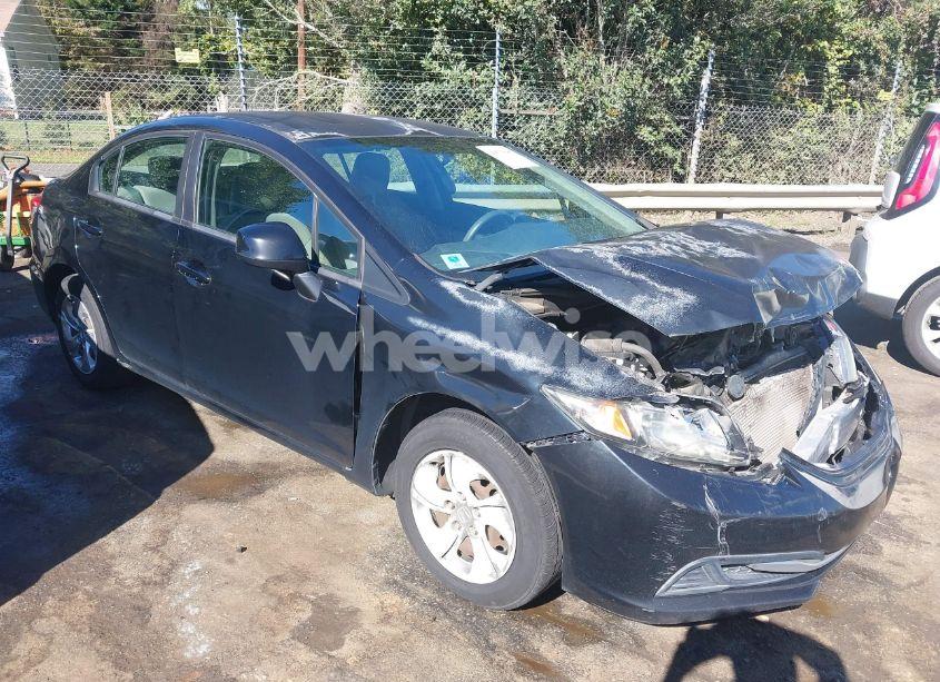 2013 Honda Civic LX (VIN 2HGFB2F57DH516720) main photo