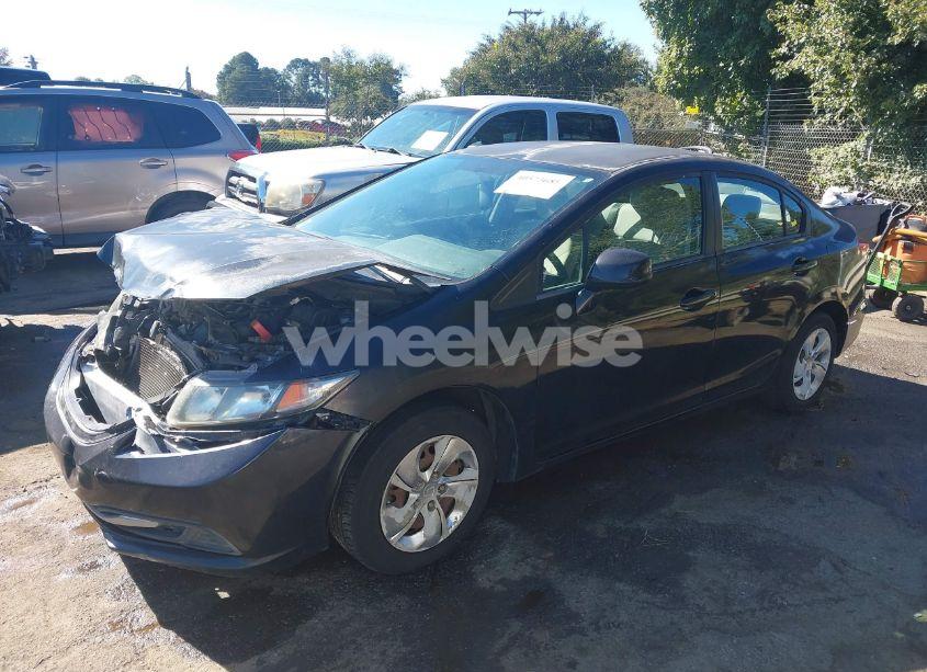 Photo 2 of 2013 Honda Civic LX (VIN 2HGFB2F57DH516720)