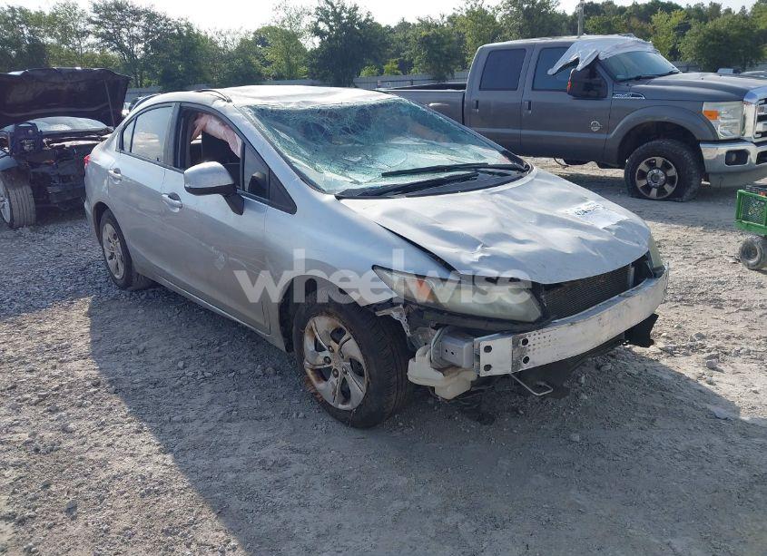 2013 Honda Civic LX (VIN 2HGFB2F57DH541438) main photo