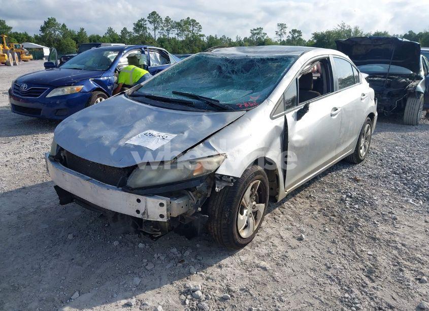 Photo 2 of 2013 Honda Civic LX (VIN 2HGFB2F57DH541438)