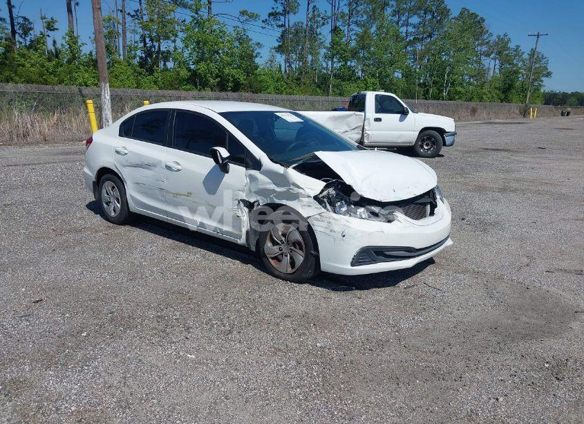 2013 Honda Civic LX (VIN 2HGFB2F57DH548566) main photo