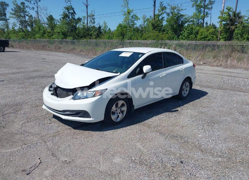 Photo 2 of 2013 Honda Civic LX (VIN 2HGFB2F57DH548566)