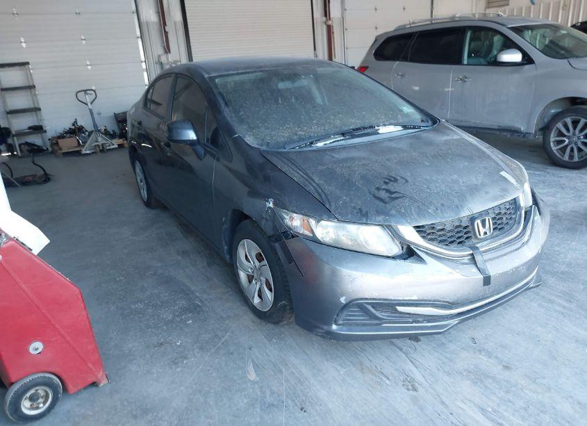 2013 Honda Civic LX (VIN 2HGFB2F57DH553640) main photo