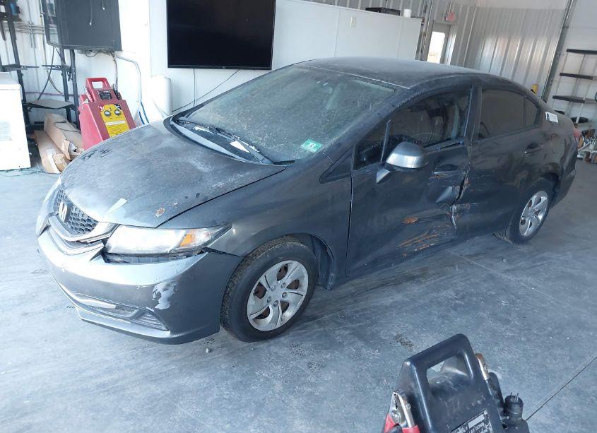Photo 2 of 2013 Honda Civic LX (VIN 2HGFB2F57DH553640)