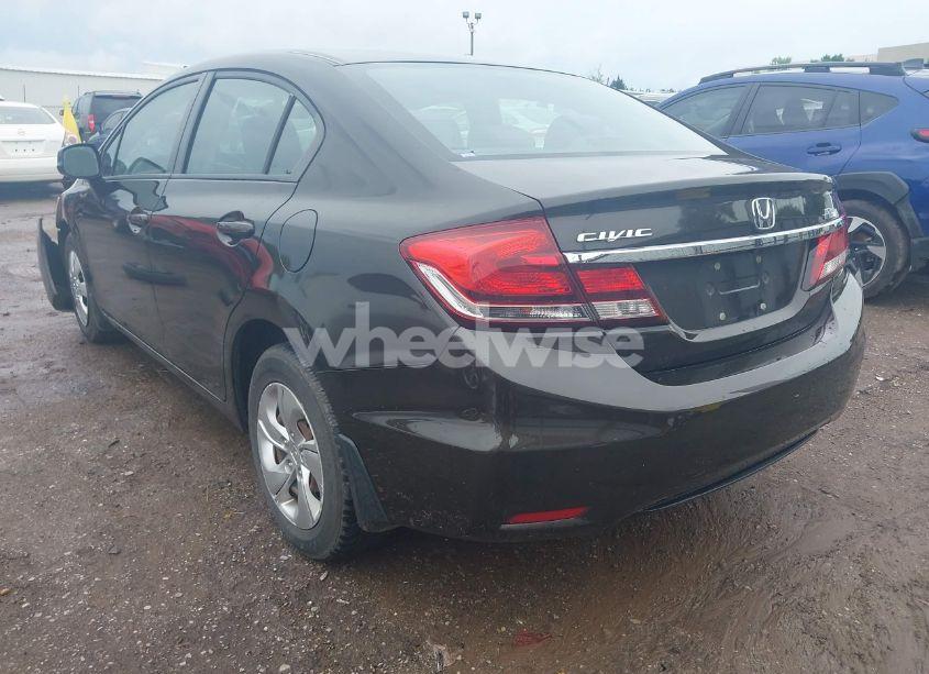 Photo 3 of 2013 Honda Civic LX (VIN 2HGFB2F57DH554593)