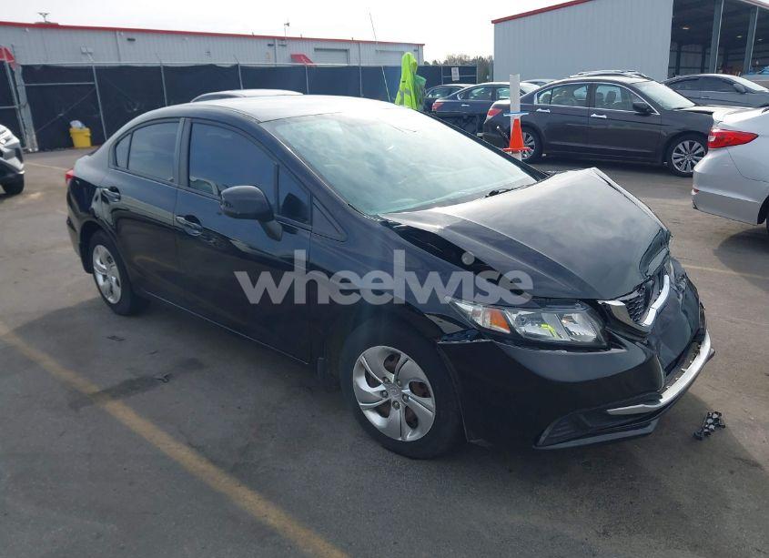 2013 Honda Civic LX (VIN 2HGFB2F57DH555727) main photo