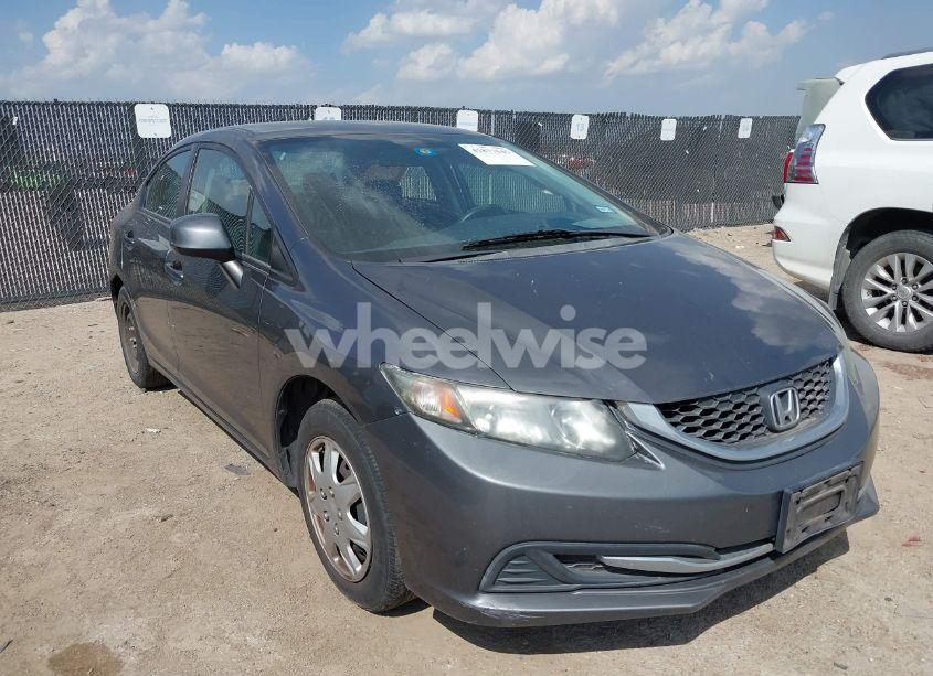 2013 Honda Civic LX (VIN 2HGFB2F57DH560992) main photo