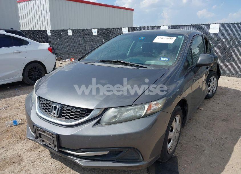 Photo 2 of 2013 Honda Civic LX (VIN 2HGFB2F57DH560992)