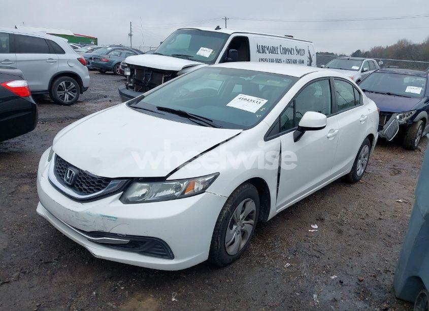 Photo 2 of 2013 Honda Civic LX (VIN 2HGFB2F57DH562368)