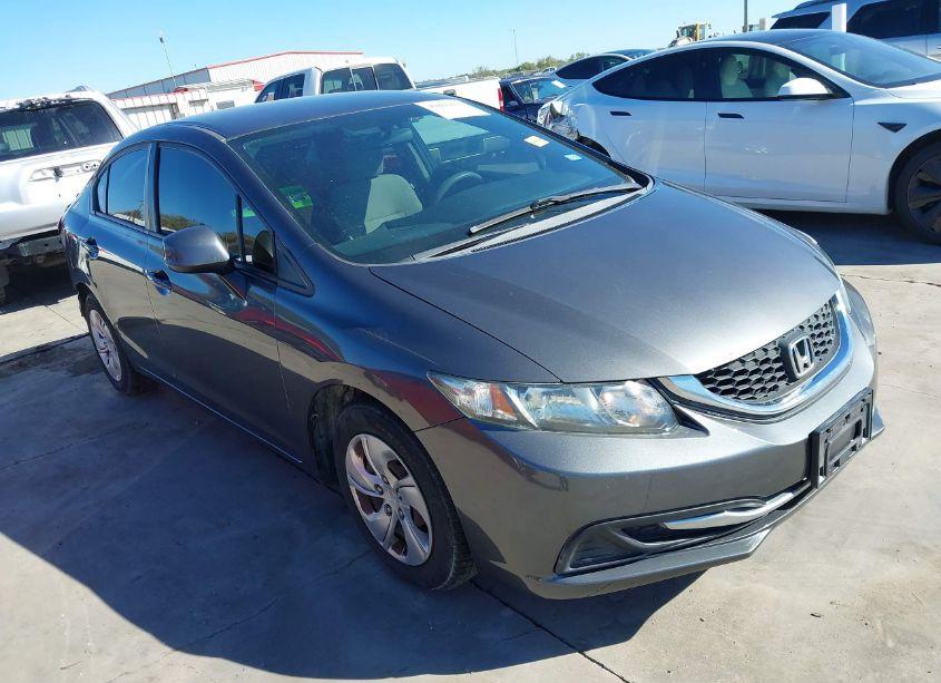 2013 Honda Civic LX (VIN 2HGFB2F57DH564105) main photo
