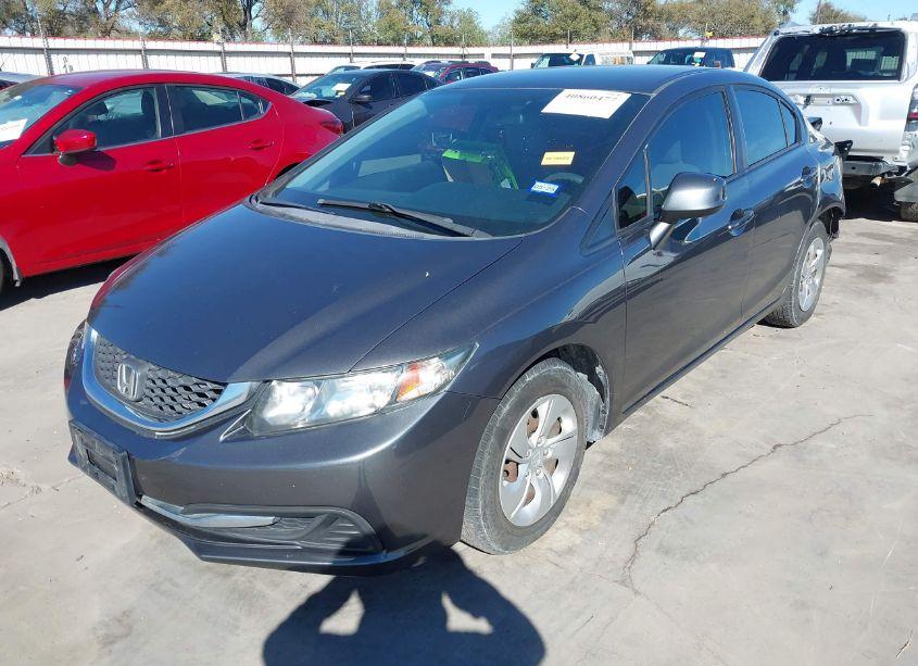 Photo 2 of 2013 Honda Civic LX (VIN 2HGFB2F57DH564105)